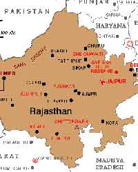 Rajasthan Map Rajasthan Map