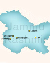 Jammu-Kashmir map Jammu-Kashmir map