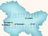 Jammu-Kashmir map Jammu-Kashmir map