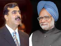Manmohan Singh with Gilani Manmohan Singh with Gilani
