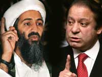 Osama Bin Laden, Nawaz Sharif Osama Bin Laden, Nawaz Sharif
