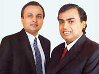 Anil Ambani, Mukesh Ambani Anil Ambani, Mukesh Ambani