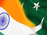 India-Pak flags India-Pak flags