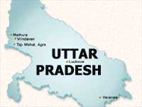 Uttar Pradesh map Uttar Pradesh map