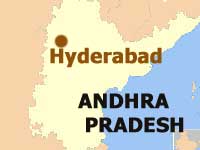 Hyderabad in Andhra Pradesh Map Hyderabad in Andhra Pradesh Map