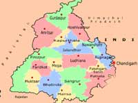Punjab Map Punjab Map
