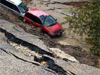 Leh Land slide Leh Land slide
