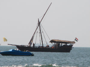 13 persons were feared dead when a boat turned turtle while crossing the river Ganga near Manda Ghat Sangam in Allahabad. 13 persons were feared dead when a boat turned turtle while crossing the river Ganga near Manda Ghat Sangam in Allahabad.