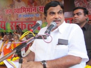 BJP national president Nitin Gadkari BJP national president Nitin Gadkari