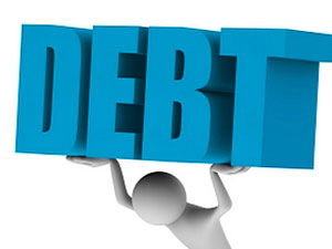 India has the debt of 316.9 crores India has the debt of 316.9 crores