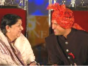 Lata Mangeshkar, Sachin Tendulkar Lata Mangeshkar, Sachin Tendulkar