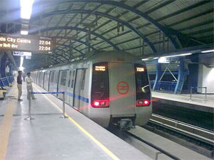 Delhi metro station Delhi metro station