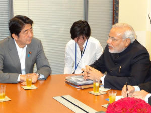 Narendra Modia in Japan Narendra Modia in Japan