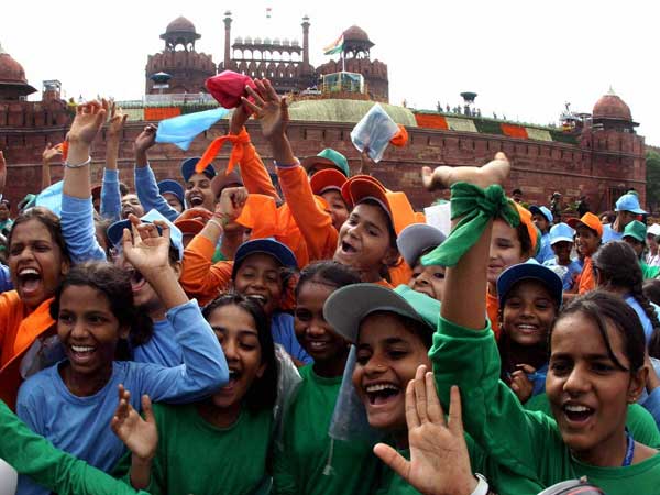 Celebration Ceremony of 66th Independence Day of India Celebration Ceremony of 66th Independence Day of India