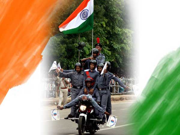 Celebration Ceremony of 66th Independence Day of India Celebration Ceremony of 66th Independence Day of India