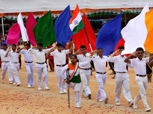 Celebration Ceremony of 66th Independence Day of India Celebration Ceremony of 66th Independence Day of India