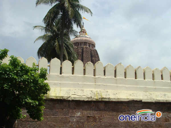 दीवारों पर राजा के निशान