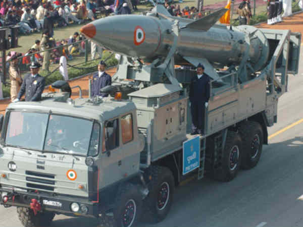 पृथ्‍वी मिसाइल 