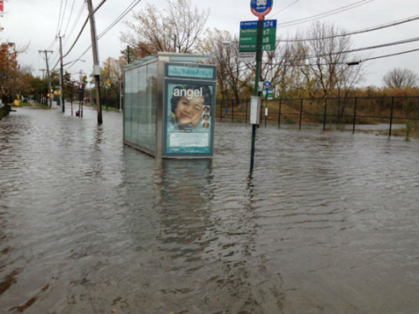 सैंडी ने मचाई तबाही