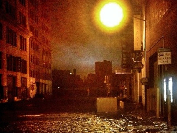 सैंडी ने मचाई तबाही