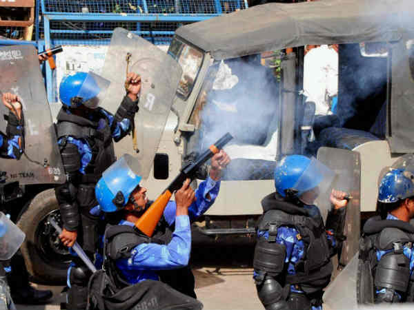 हैदराबाद में हिंसा 