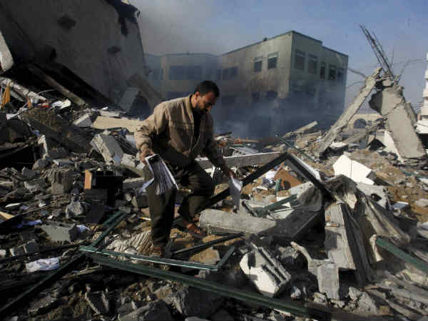 गाजा में इजराइली हमला 