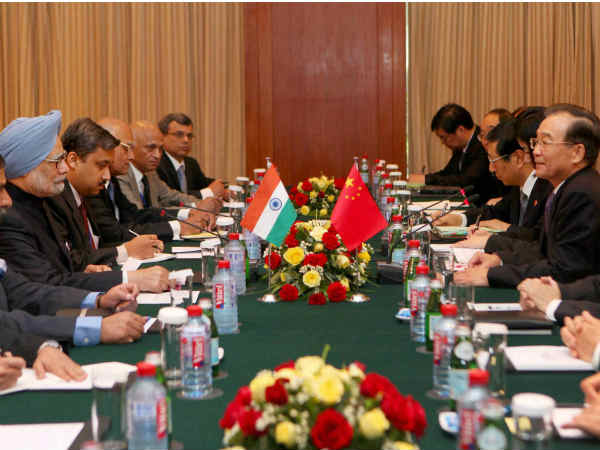 जियाबाओ से मनमोहन ने की मुलाकात 