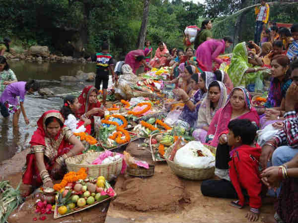 रायपुर में छठ पूजा 