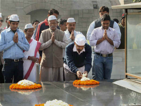 गांधी जी को नमन 