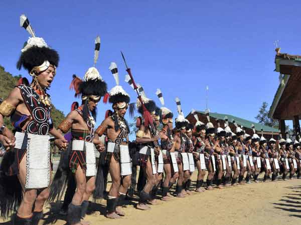 कोहिमा में होर्नबिल पर्व