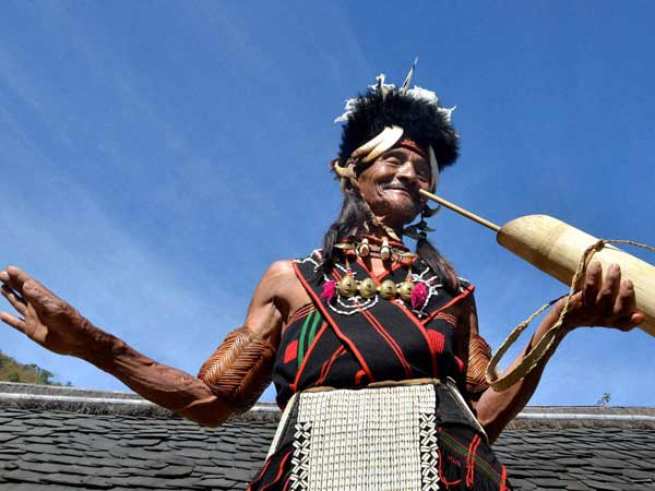 कोहिमा में होर्नबिल पर्व 