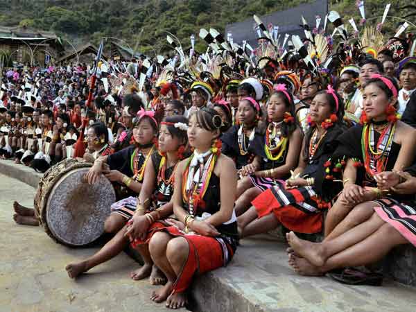 कोहिमा में होर्नबिल पर्व