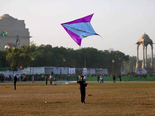 दिल्‍ली में काइट फेस्टिवल 2012