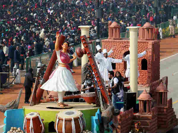 गणतंत्र दिवस परेड की रिहर्सल