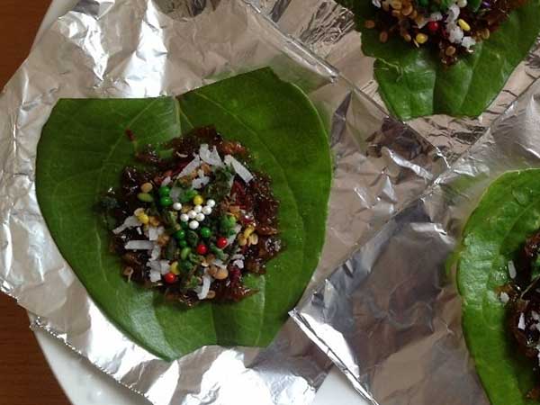 पान खाना