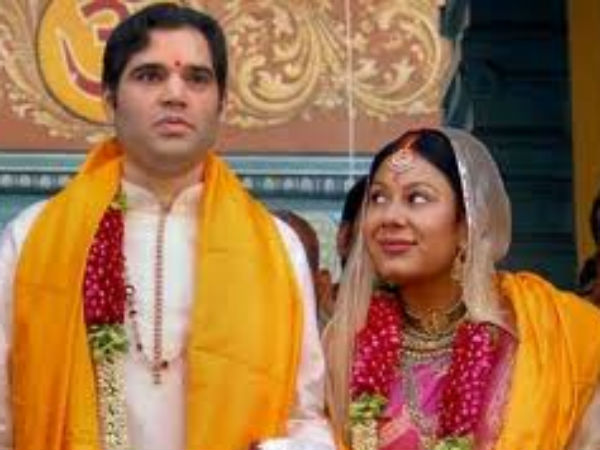 वरूण गांधी और यामिनी वरूण गांधी और यामिनी