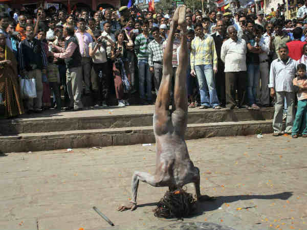 इलाहाबाद में शिवभक्‍त 