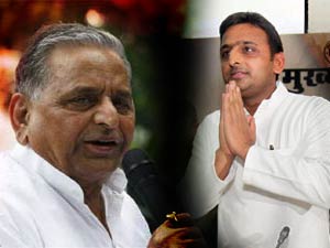 Mulayam Singh Yadav and Akhilesh Yadav Mulayam Singh Yadav and Akhilesh Yadav