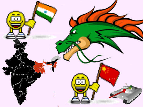 भारत से डरता है चीन
