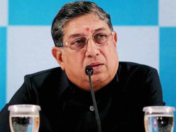 BCCI chief N Srinivasan BCCI chief N Srinivasan