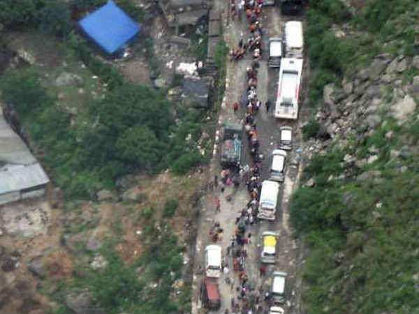 हैलीपैड का निर्माण