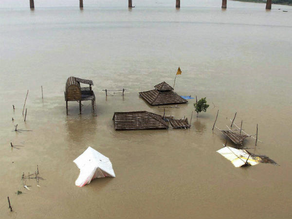 गंगा नदी का जलस्‍तर