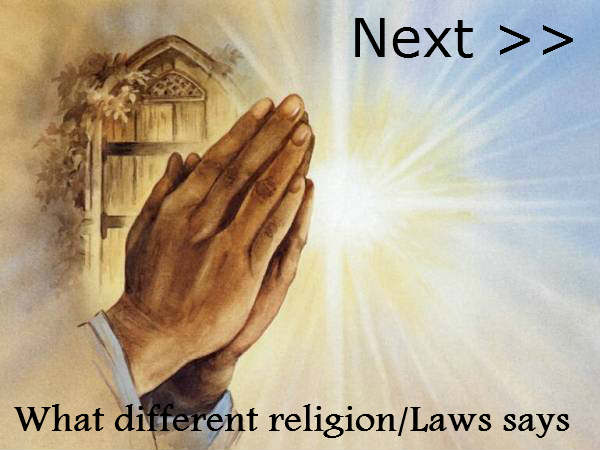 क्‍या है भारतीय कानून और विभिन्‍न धर्म 