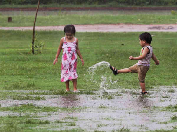 दिल्‍ली में बारिश 