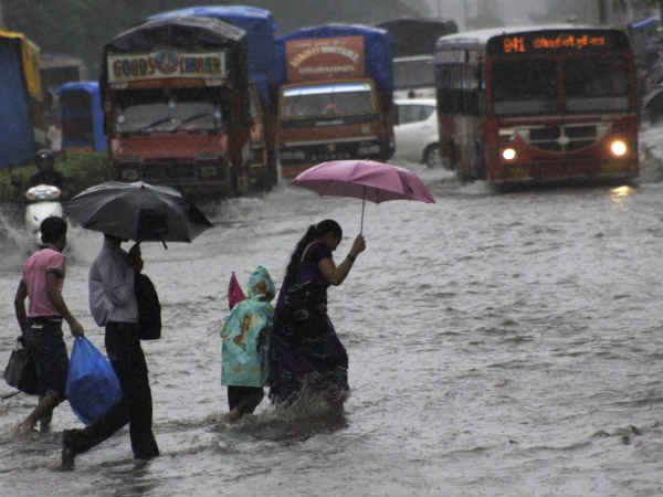 मुंबई में बारिश 