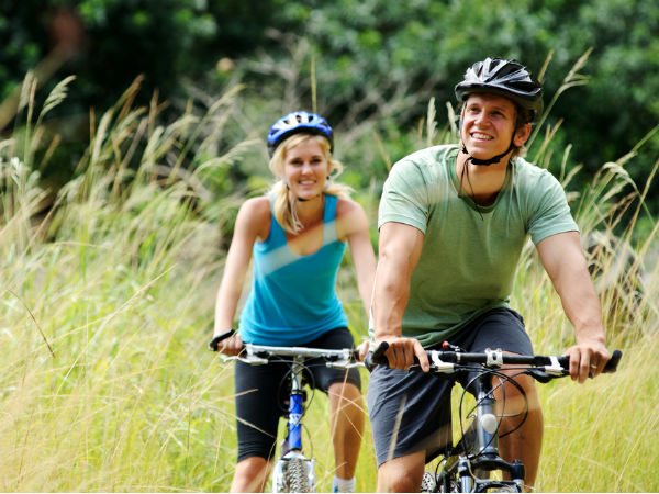 लंबी दूरी तक साइकिल चलाने से