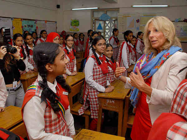 बिडेन की पत्‍‌नी 