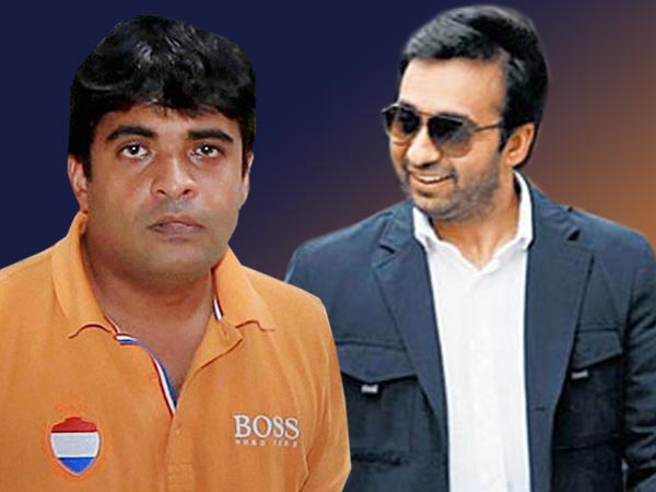 Gurunath Meiyappan and Raj Kundra Gurunath Meiyappan and Raj Kundra