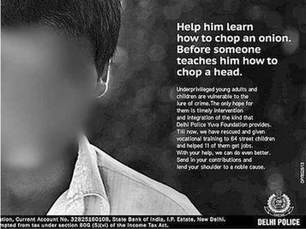 delhi police has now withdrawn the advertisment after controversy delhi police has now withdrawn the advertisment after controversy