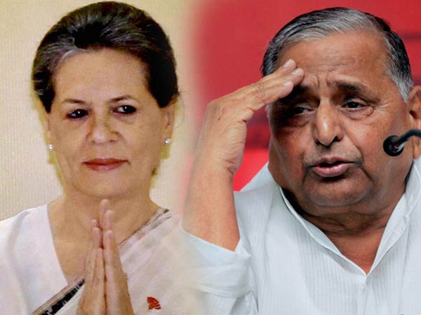 दुर्गा पर बोली सोनिया तो गुस्‍साए मुलायम